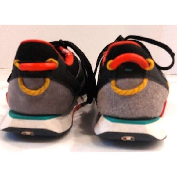 Champion Relay 21 by Finish Line Mens Shoes Size 9.5, Color: Black/Scarlet‎